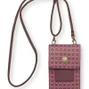 Ümhangetaschen|Pip Studio Telefontasche Clover Rosa