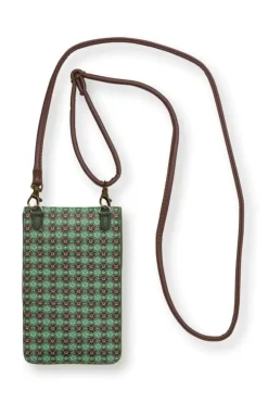 Ümhangetaschen|Pip Studio Telefontasche Clover Grun