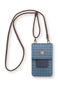 Ümhangetaschen|Pip Studio Telefontasche Clover Blau