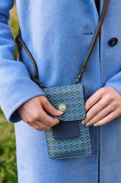 Ümhangetaschen|Pip Studio Telefontasche Clover Blau