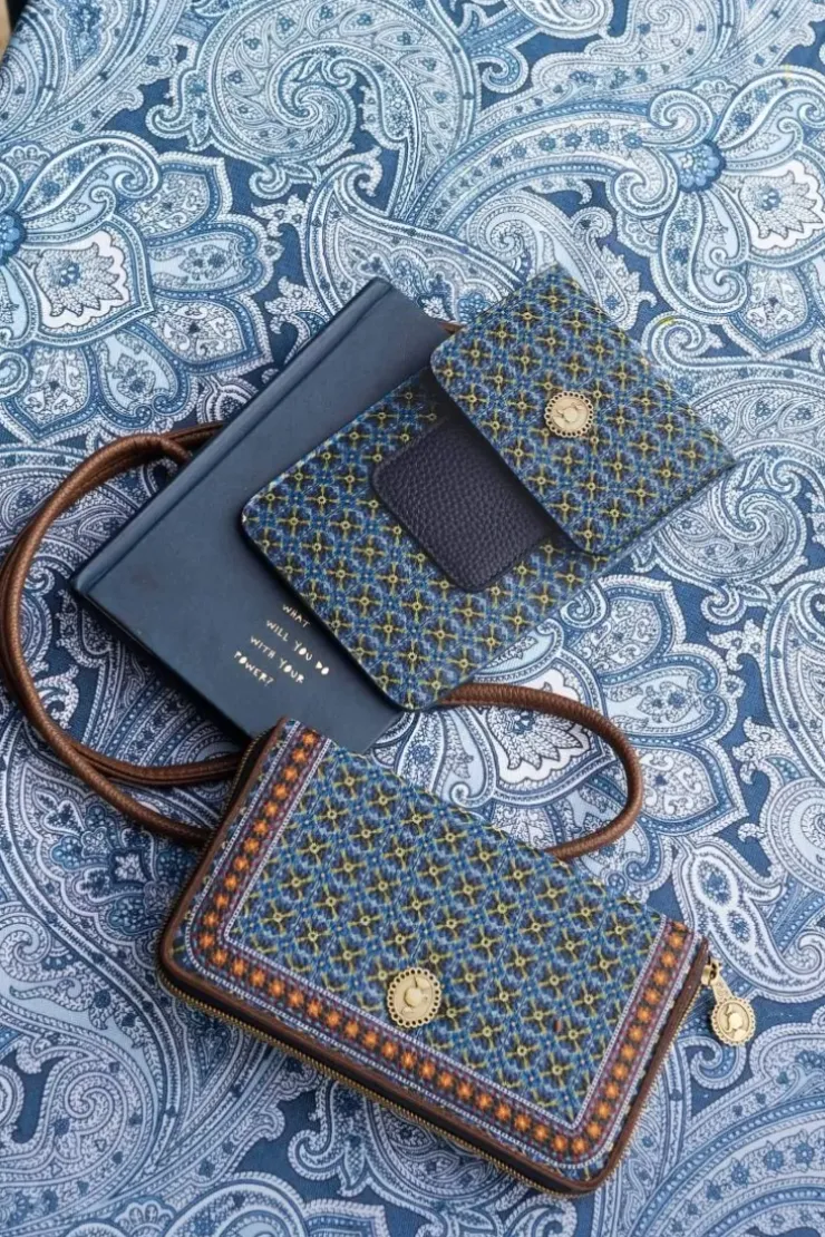 Ümhangetaschen|Pip Studio Telefontasche Clover Blau