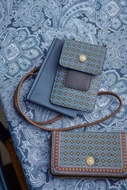 Ümhangetaschen|Pip Studio Telefontasche Clover Blau