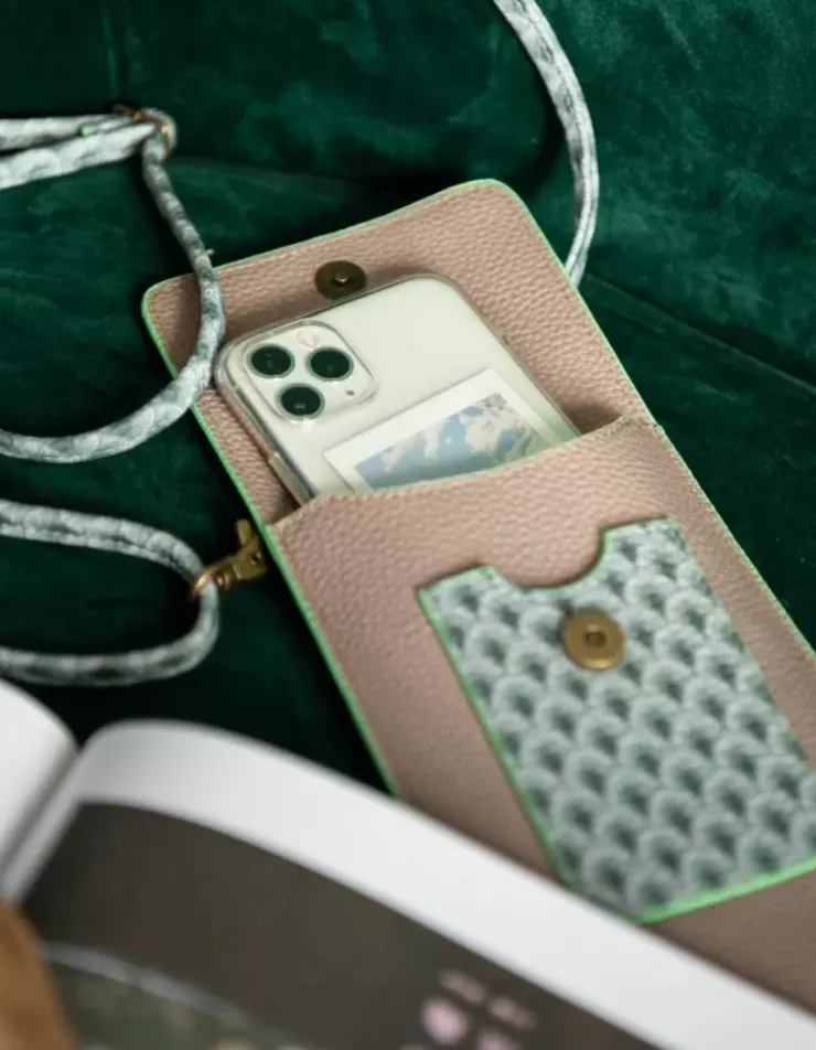 Ümhangetaschen|Pip Studio Telefontasche Kyoto Festival /Khaki Grun