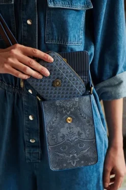 Ümhangetaschen|Pip Studio Telefontasche Kyoto Festival Blau