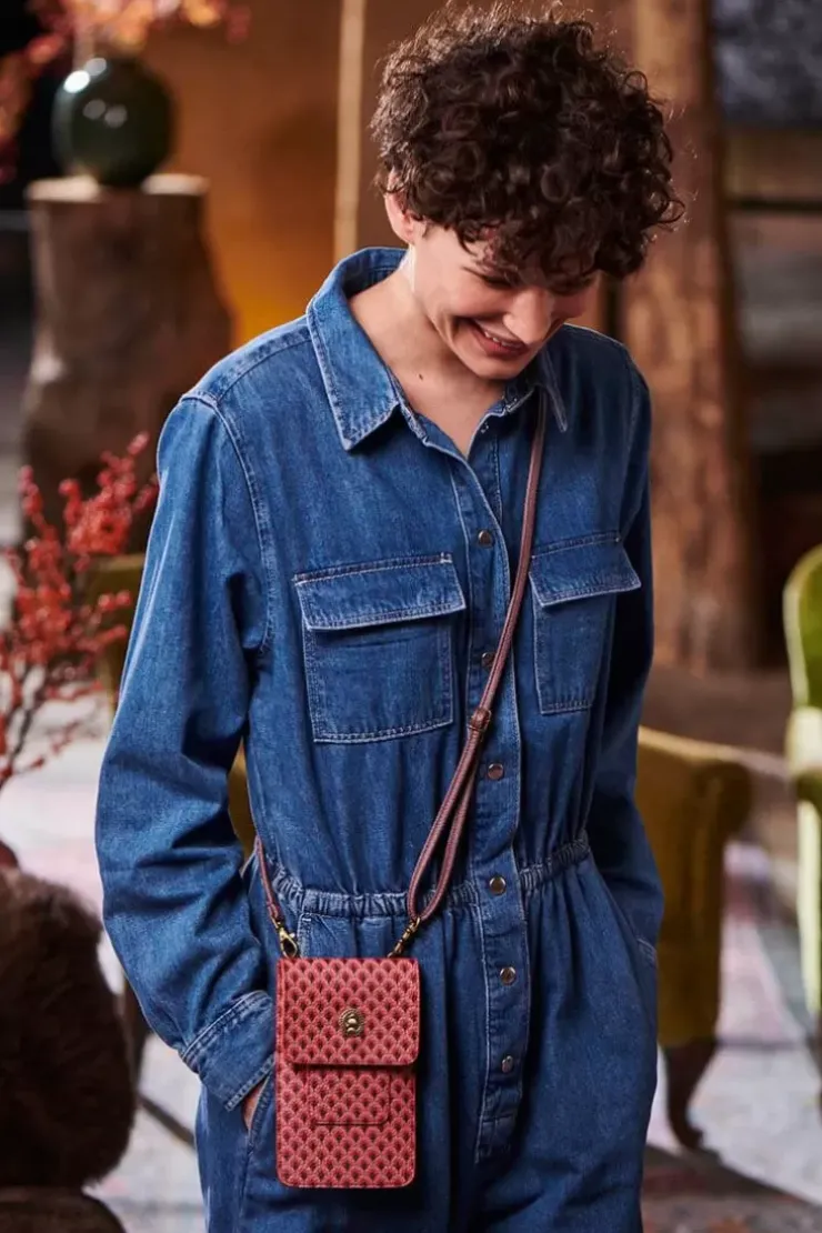 Ümhangetaschen|Pip Studio Telefontasche Suki Rosa