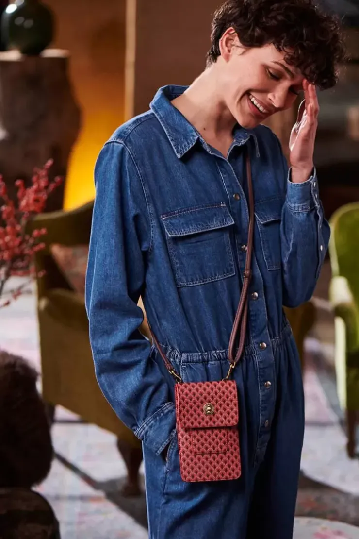 Ümhangetaschen|Pip Studio Telefontasche Suki Rosa