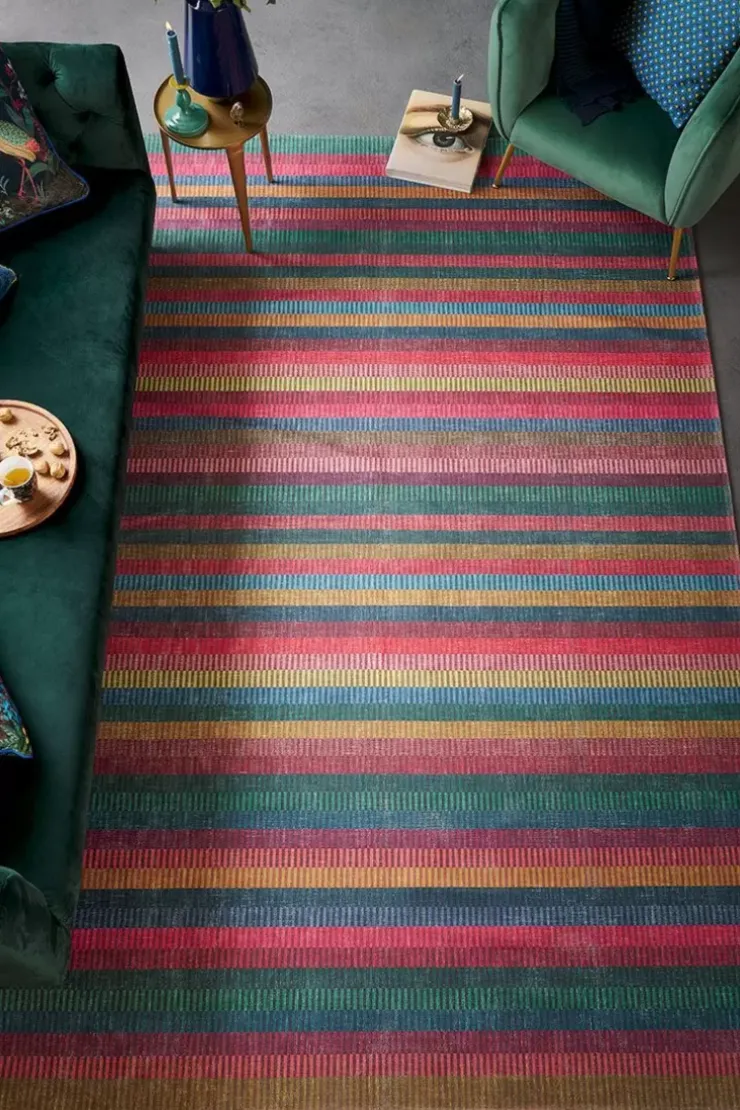 Rechteckige Teppiche|Pip Studio Teppich Jacquard Stripes By Pip Multi