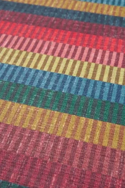 Rechteckige Teppiche|Pip Studio Teppich Jacquard Stripes By Pip Multi
