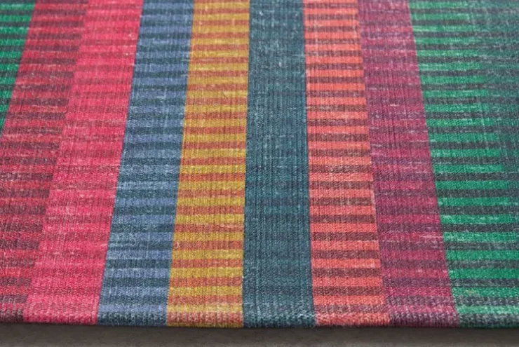 Rechteckige Teppiche|Pip Studio Teppich Jacquard Stripes By Pip Multi