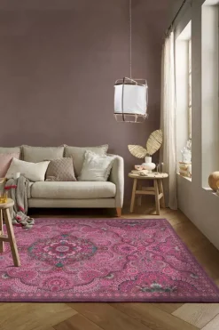Rechteckige Teppiche|Pip Studio Teppich Moon Delight By Pip Dunkel Rosa