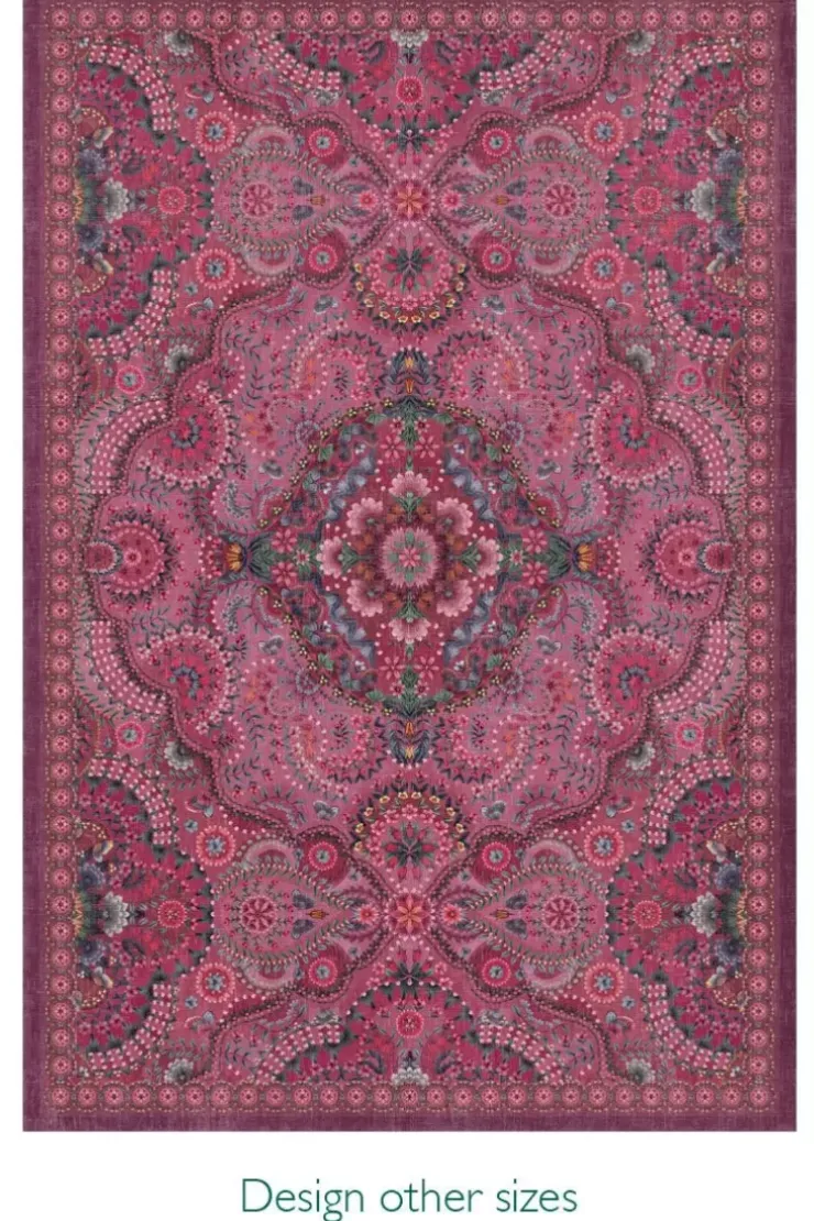 Rechteckige Teppiche|Pip Studio Teppich Moon Delight By Pip Dunkel Rosa
