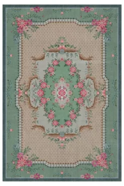 Rechteckige Teppiche|Pip Studio Teppich Pip Chique Grun