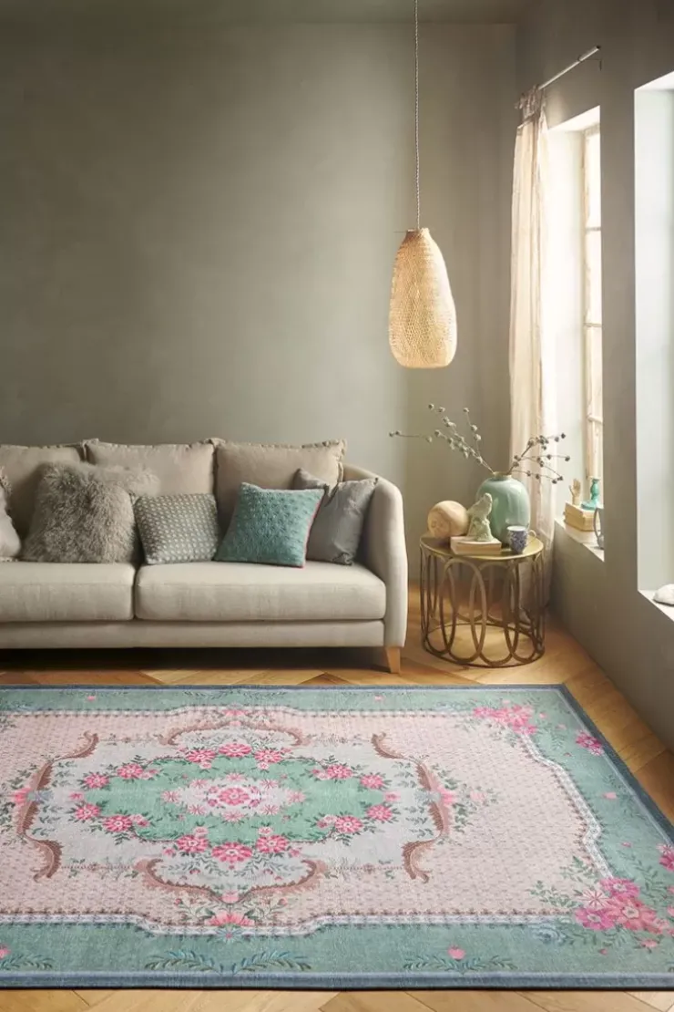 Rechteckige Teppiche|Pip Studio Teppich Pip Chique Grun