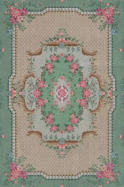 Rechteckige Teppiche|Pip Studio Teppich Pip Chique Grun