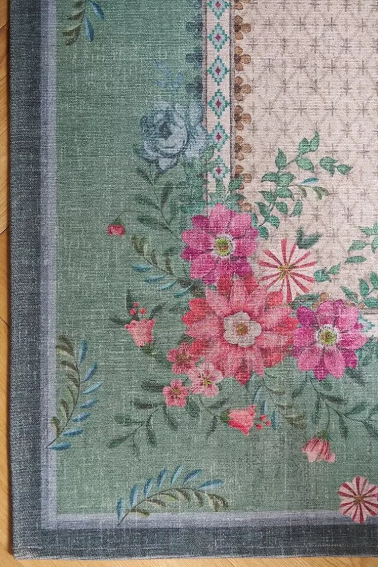 Rechteckige Teppiche|Pip Studio Teppich Pip Chique Grun