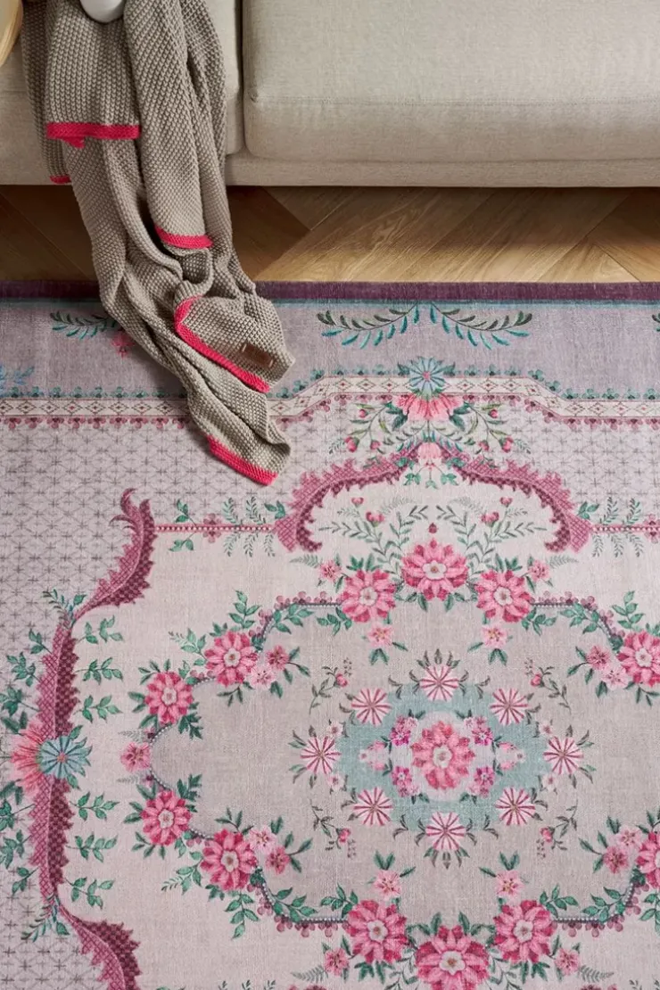 Rechteckige Teppiche|Pip Studio Teppich Pip Chique Khaki