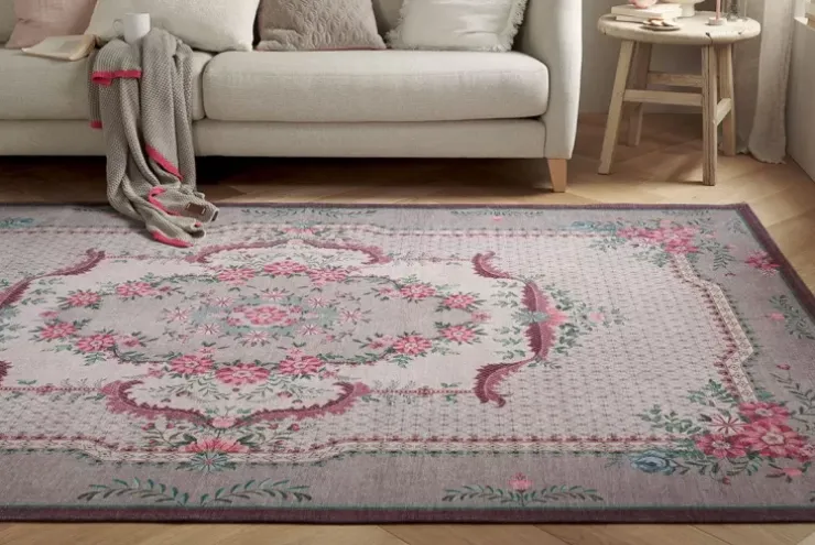Rechteckige Teppiche|Pip Studio Teppich Pip Chique Khaki