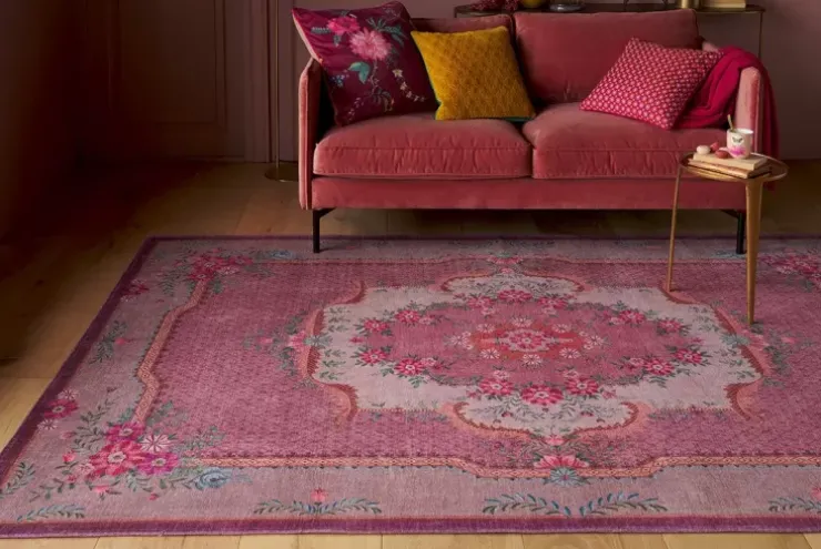 Rechteckige Teppiche|Pip Studio Teppich Pip Chique Mauve Rosa