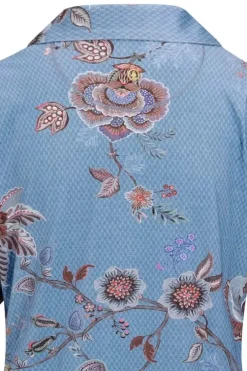 T-Shirts|Pip Studio Top Kurze Armel Cece Fiore Blau