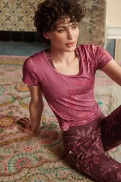 T-Shirts|Pip Studio Top Kurze Armel Isola Rosa