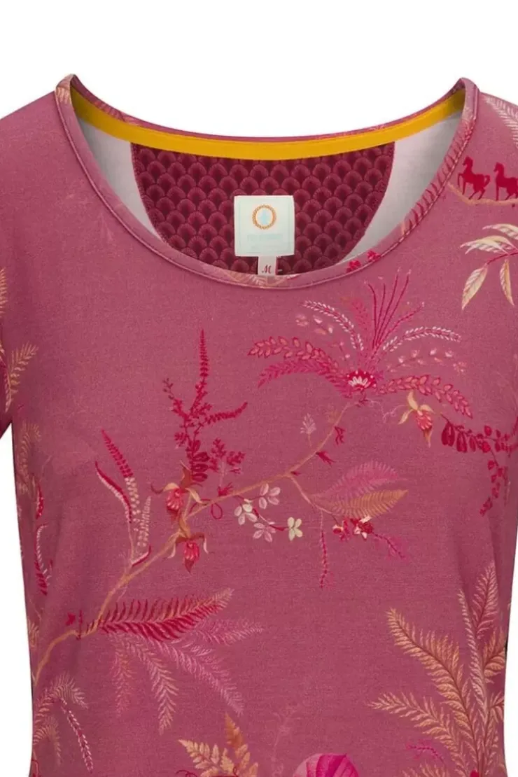 T-Shirts|Pip Studio Top Kurze Armel Isola Rosa