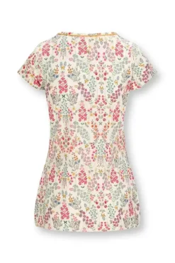T-Shirts|Pip Studio Top Kurze Armel Primavera Weis