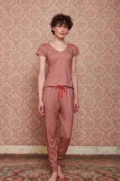 T-Shirts|Pip Studio Top Kurze Armel Tegola Rosa