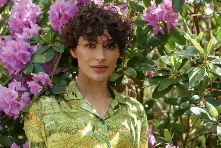 T-Shirts|Pip Studio Top Kurze Armel Toscana Grun