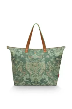 Wochenendtaschen|Pip Studio Tragetasche Kyoto Festival Grun