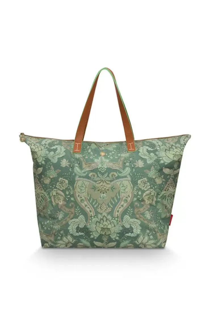 Wochenendtaschen|Pip Studio Tragetasche Kyoto Festival Grun