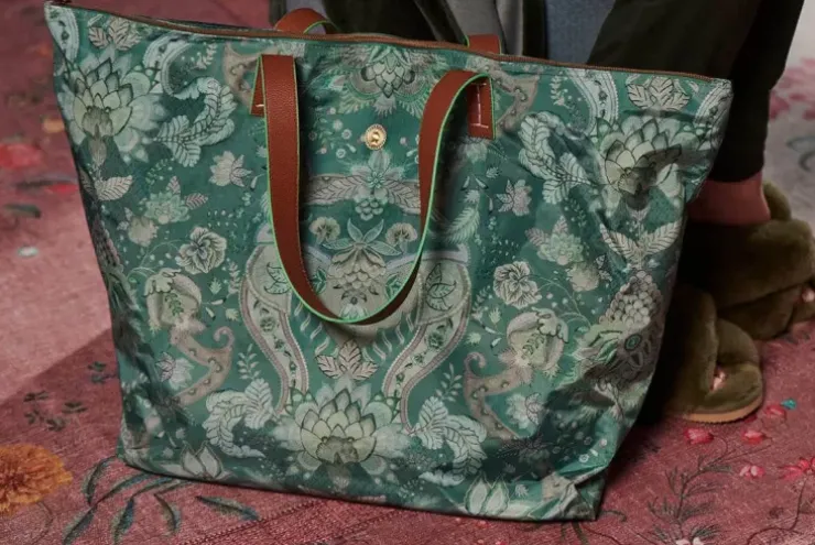 Wochenendtaschen|Pip Studio Tragetasche Kyoto Festival Grun