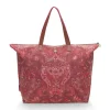 Wochenendtaschen|Pip Studio Tragetasche Kyoto Festival Dunkel Rosa