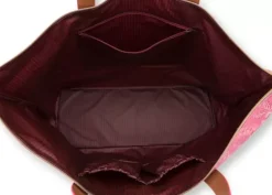 Wochenendtaschen|Pip Studio Tragetasche Kyoto Festival Dunkel Rosa