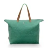Wochenendtaschen|Pip Studio Tragetasche Samt Quiltey Days Grun