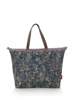 Shopper|Pip Studio Tragetasche Tutti I Fiori Blau