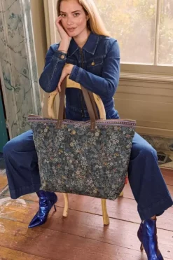 Shopper|Pip Studio Tragetasche Tutti I Fiori Blau