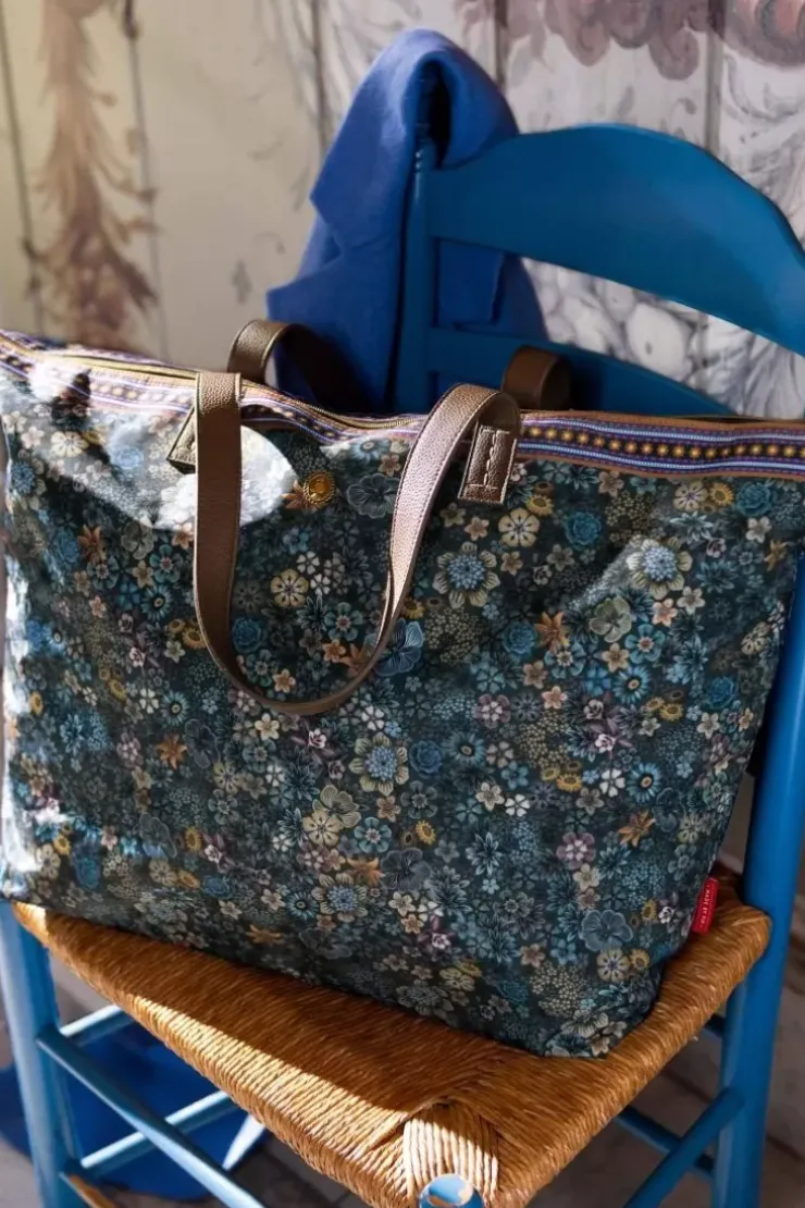 Shopper|Pip Studio Tragetasche Tutti I Fiori Blau
