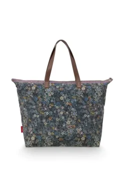 Shopper|Pip Studio Tragetasche Tutti I Fiori Blau