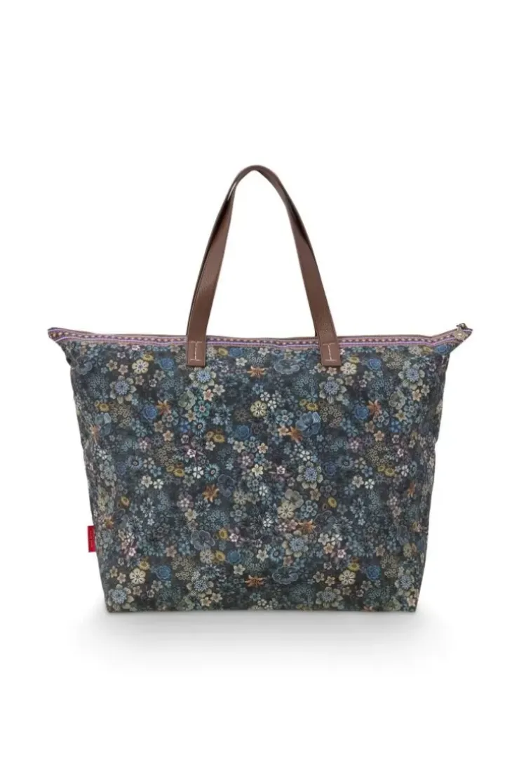 Shopper|Pip Studio Tragetasche Tutti I Fiori Blau