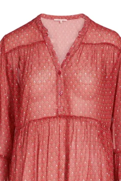 Kleider|Pip Studio Tunic Ajour Rosa