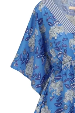 Kleider|Pip Studio Tunic Flora Firenze Kobalt Blau