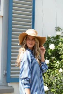 Kleider|Pip Studio Tunic Sumo Stripe Blau