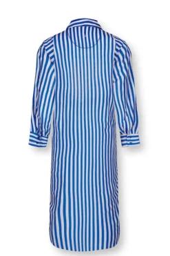 Kleider|Pip Studio Tunic Sumo Stripe Blau