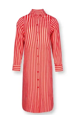 Kleider|Pip Studio Tunic Sumo Stripe Rot