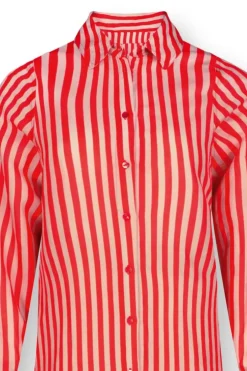Kleider|Pip Studio Tunic Sumo Stripe Rot