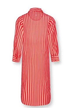 Kleider|Pip Studio Tunic Sumo Stripe Rot