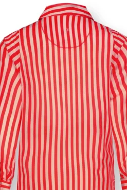 Kleider|Pip Studio Tunic Sumo Stripe Rot