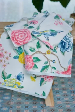 Waschlappen|Pip Studio Waschlappen Set/3 Good Evening 16X22 Cm Weis