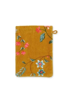 Waschlappen|Pip Studio Waschlappen Set/3 Les Fleurs 16X22 Cm Gelb