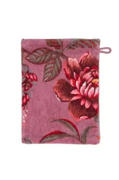 Waschlappen|Pip Studio Waschlappen Set/3 Secret Garden Mauve 16X22Cm Violett